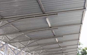 installing Upper Caldecote metal roofing