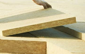 measuring Upper Caldecote tapered insulation